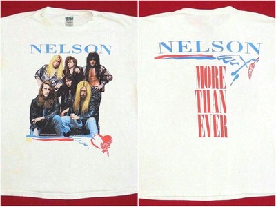 1991 Nelson Rock Band More Than Ever T-Shirt