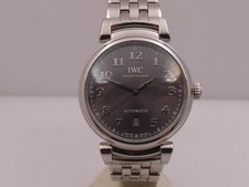 IWC DA VINCI IW356602 AUTOMATIC WITH PAPERS GREY DIAL YEAR 2018 STEEL WATCH 8