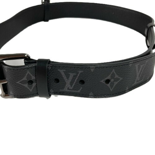 Louis Vuitton Belt Santure Signature Chain 35 mm M0179 V Monogram Eclipse LOUIS VUITTON M0179V Monogram Eclipse Centaur Signature 35mm  main image 4