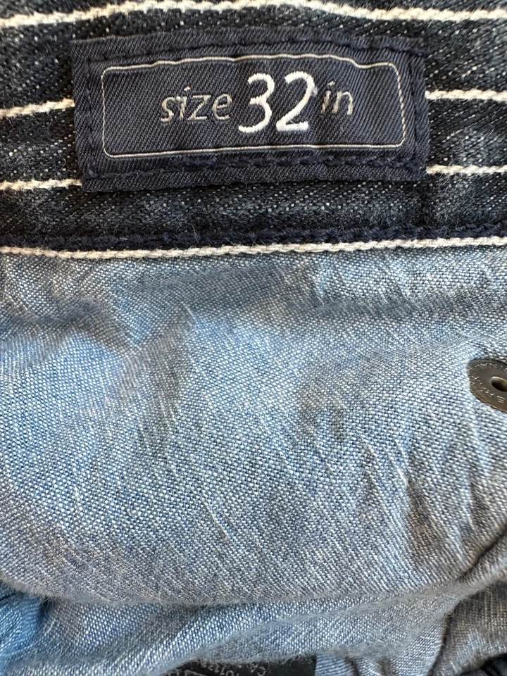 Мужские джинсы ZegnaSport Denim Project 32x32 темная стирка эластичные прямые штанины - Изображение 4 из 4