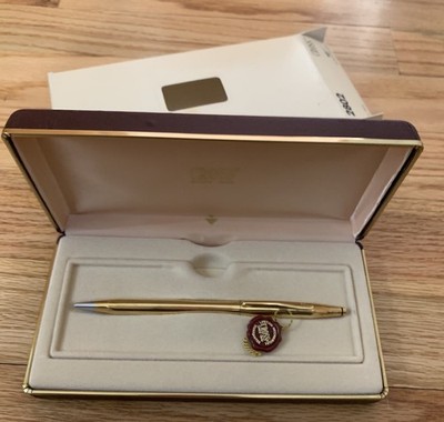 Cross 18k Gold Filled Ballpoint Pen New Old Stock
