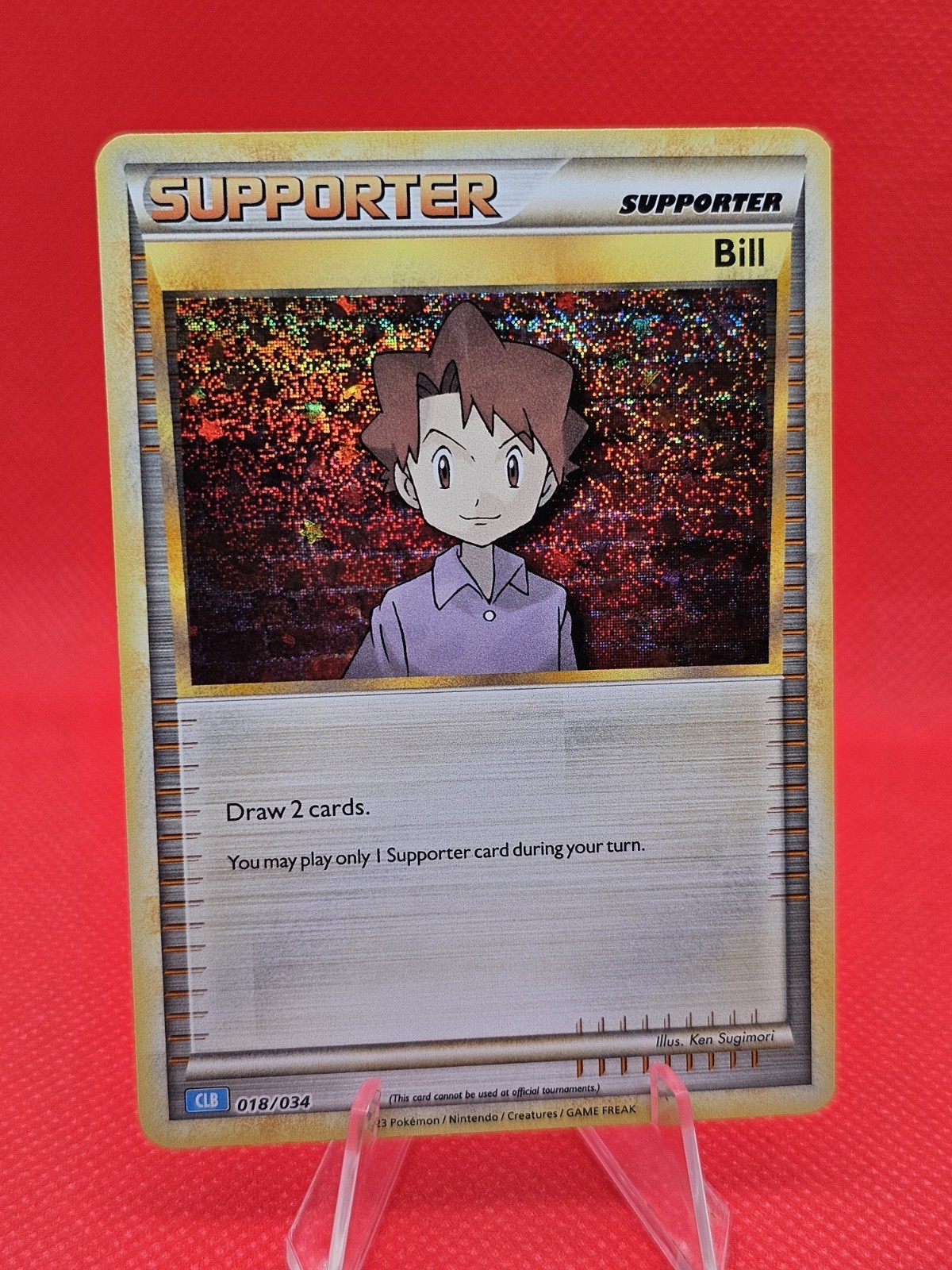 Pokemon TCG - Bill 018/034 CLB Classic Collection - NM Blastoise Deck