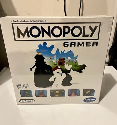 Monopoly Gamer Collector's Edition Mario Game Nintendo Complete