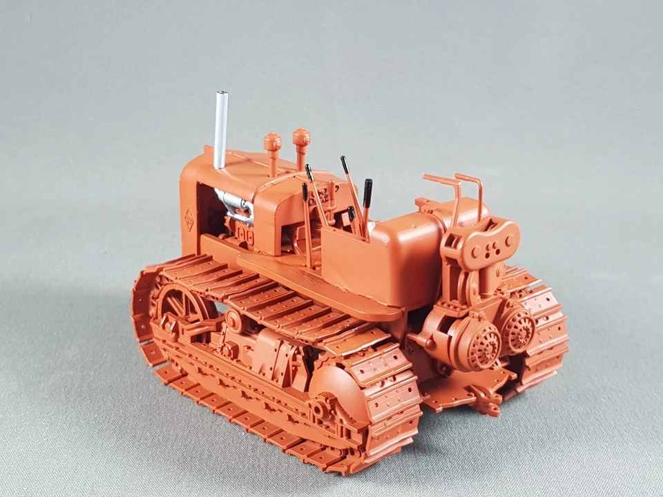 Sistema de cable estilo madera 1/50 Allis Chalmers HD-10 Dozer S-Blade & Gar Foto 2 de 4