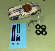 Dinky 133 Cunningham Racing Car no.31 Stripe for Restoration with Parts RM1588