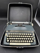 Vintage Smith-Corona Super Sterling Typewriter Great Condition. E Not Working thumbnail