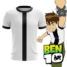 Camiseta Ben 10 réplica de dibujos animados equipo cosplay top