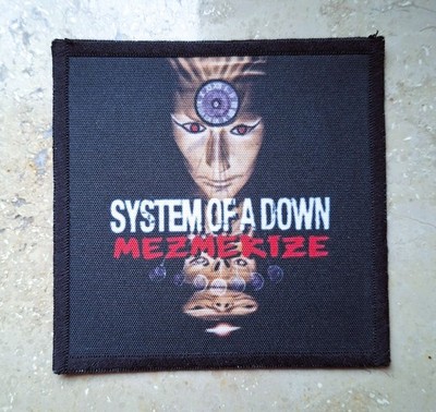 PATCH / AUFNÄHER -- SYSTEM OF A DOWN - MEZMERIZE - ALTERNATIVE ROCK / AVANTGARDE