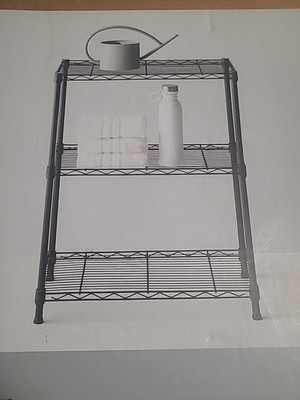 3-tier Metal Shelving Unit Made By Design