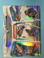 2018 Bowman - Talent Pipeline Keibert Ruiz, Johan Mieses, Yaisel Sierra #TP-LAD