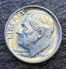 1964 P Roosevelt Dime Silver Uncirculated Uncertified US Coin