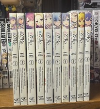 Re Zero Manga English Lot 10 Volumes All Listed In Description Chapter 1, 2, 3