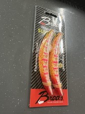 BRAD’S 2-Pack Super Bait original UV “LIGHTNING LAVA"  ORIGINAL Lure NEW RARE