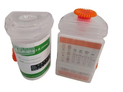 SOGEVA Gef+Medica – Test Antidroga Urinario 7-8 Droghe | Cup Sigillata, Uso Domestico