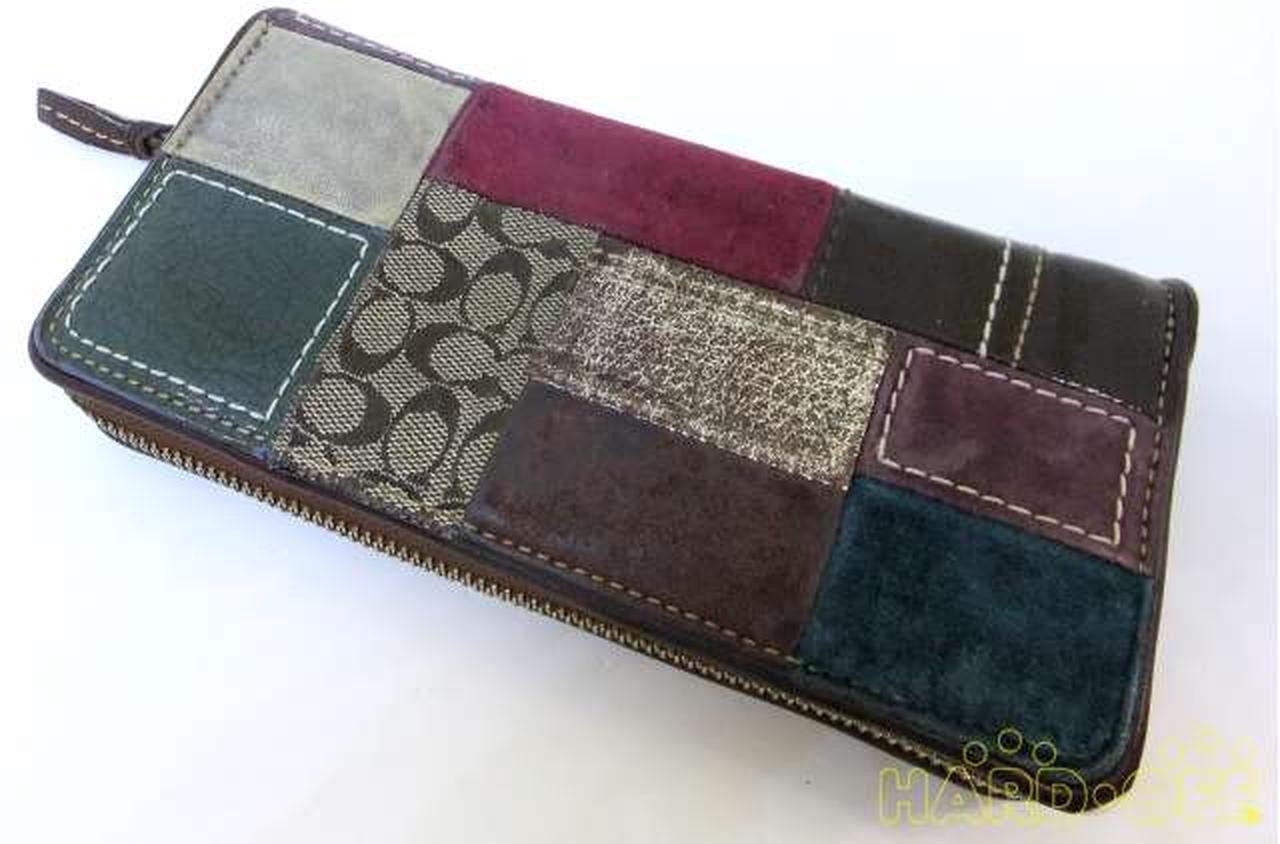 Coach Holiday Patchwork Long Wallet - image 2
