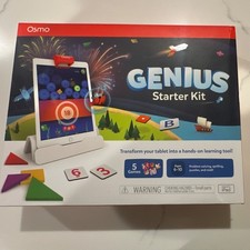 Osmo Genius Starter Kit for iPad, Ages 6-10, 5 Hands-On Learning Games