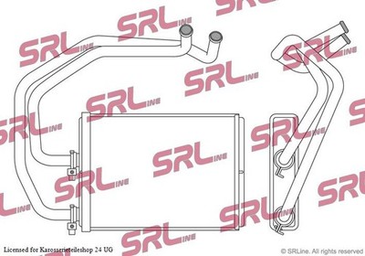Wärmetauscher Innenraumheizung für Mitsubishi Canter VII FB7 FB8 FE7 4.0 06-07