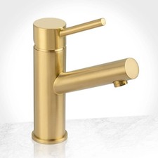Miseno MNO102L Mia Single Hole Bathroom Faucet - Includes Push-Pop Drain Assembl