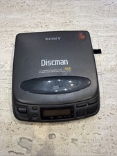 Sony Discman CD Player D-202 Compact Disc Mega Bass Japan Made 1991 Parts Only