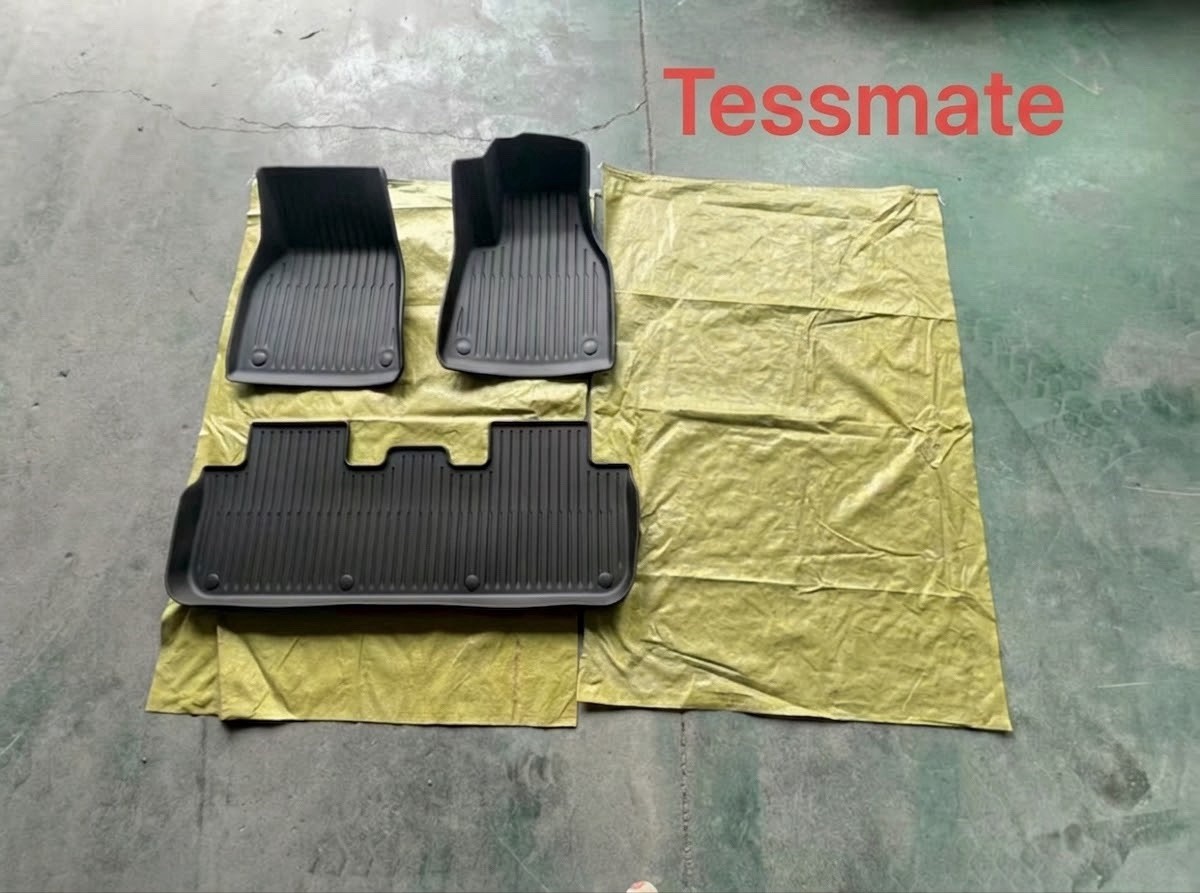 Premium 3-Piece 3D All-Weather Floor Mats Set Tesla Model Y Juniper- AU Stock