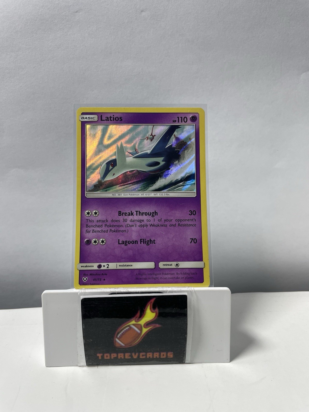 Pokemon TCG - Latios 41/73 SM Shining Legends Holo Rare Card 2017 Near Mint