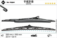 Wischblatt Scheibenwischer DAS ORIGINAL SET SWF 116318 für AUDI A6 C5 4B2 4B4 C4