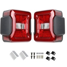 Led Tail Lights For Jeep Wrangler Jk Jku 2007-2018 Rear Brake Turn Signal Lamps