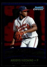 2011 Bowman Chrome Throwbacks Arodys Vizcaino Rookie Atlanta Braves #BCT19