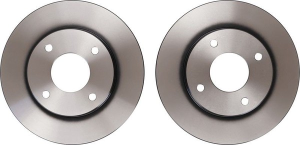 2X TRW Bremsscheibe DF6417 FüR Nissan-image