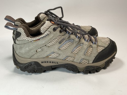 Scarpe da trekking Merrell Moab 2 Dusty Olive in ottime condizioni da donna taglia 7,5 impermeabili J88796 - Foto 4 di 9