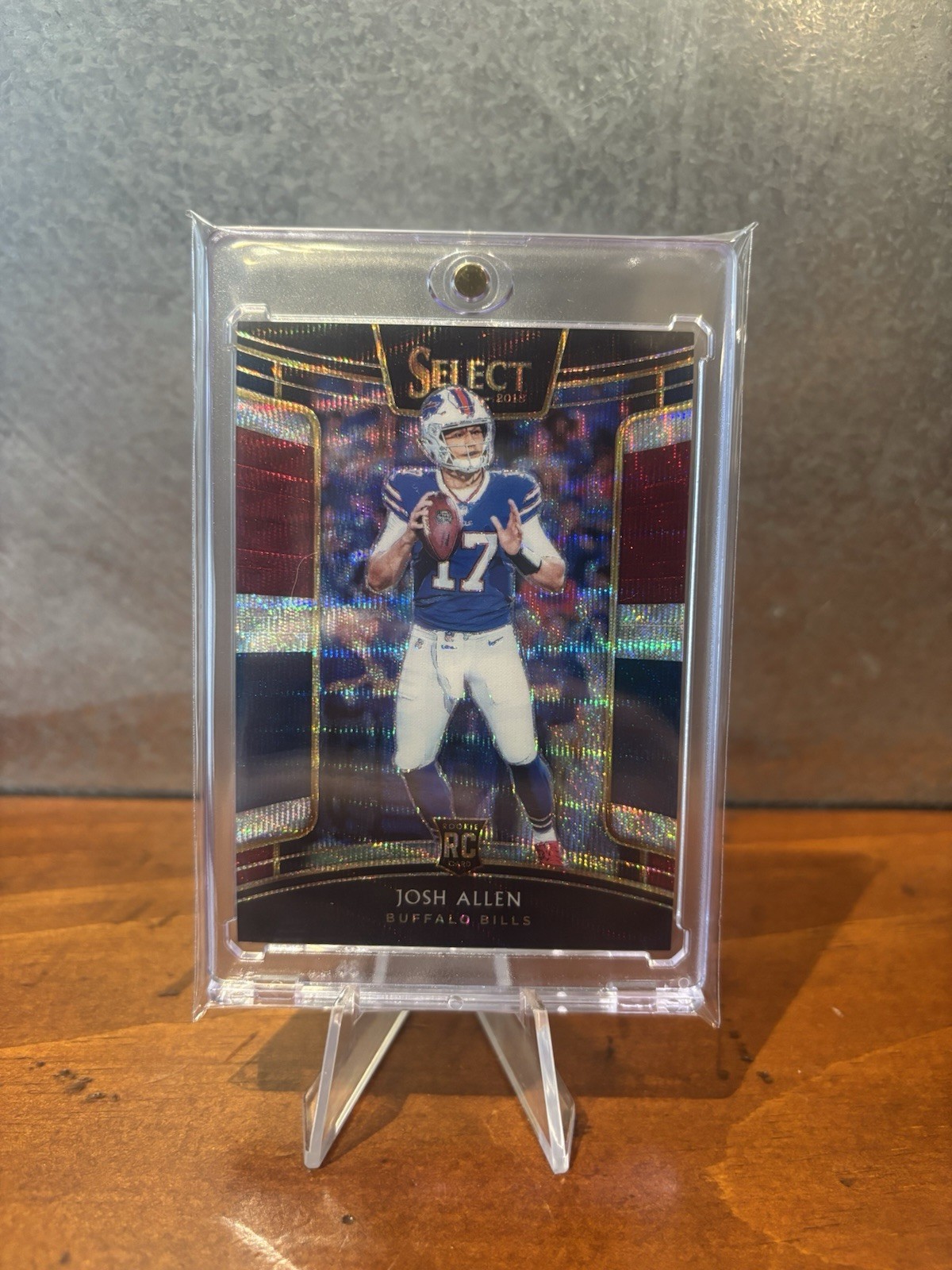 2018 Panini Select - Concourse Josh Allen #24 Tri-Color Prizm /199 (RC)