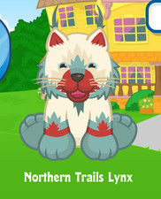 Webkinz Classic Northern Trails Lynx Adoption Code Only Messaged 