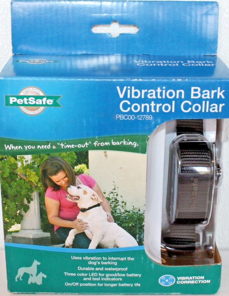 PetSafe Vibration Bark Control Collar PBC00-12789 NEW