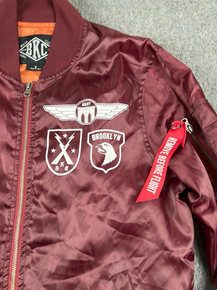 Chaqueta de bombardero Brooklyn Cloth Workwear para hombre talla pequeña Foto 4 de 4