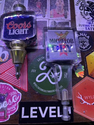 Miller Lite/Coors Light Beer Tap Handle Lot