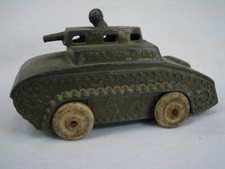 1930's USA BARCLAY LEAD MILITARY ARMY TANK 43 4562 - Has Seen Action