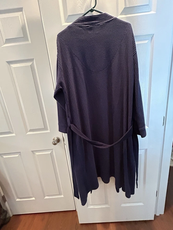 BATA DE JOCKEY ~ AZUL MARINO ~ Talla TALLA ÚNICA ~ Cinturón ~ 2 bolsillos ~ En muy buena condición ~ Para mujer ~ Foto 3 de 4