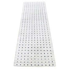 2'7" x 8'1" Ivory Pure Silk with Wool Hand Knotted Modern Runner Rug R80154
