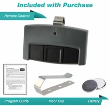 Garage Door Opener 3-Button Remote for Craftsman 30498 CMXZDCG453