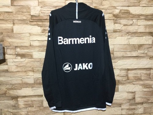 BAYER 04 LEVERKUSEN 2016 2022 1/4 ZIP TRAINING SWEATSHIRT TRACK TOP JAKO Sz L - Picture 2 of 7