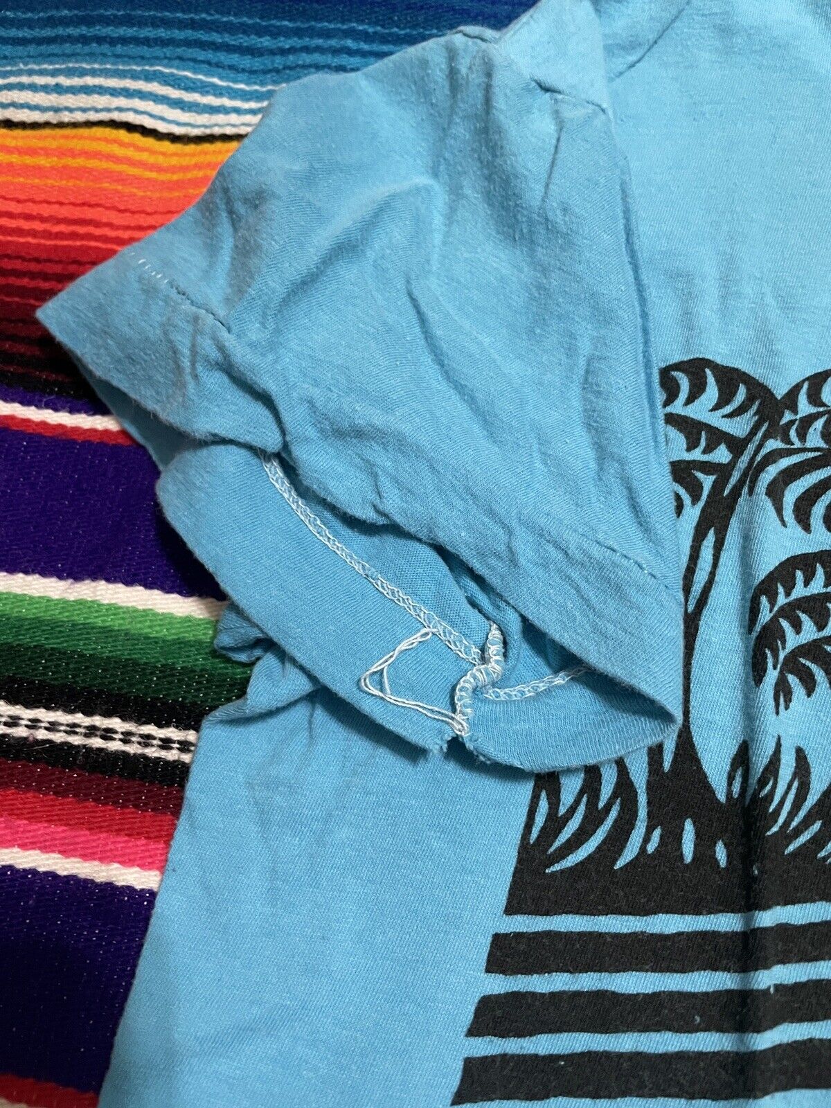 Vintage single stitch Zihuatanejo tourist shirt m… - image 6