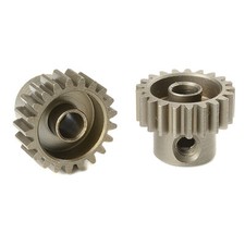 Image of Corally 48 dp Pinion Short Hardened Steel 21 Teeth Shaft Dia. 3.17mm