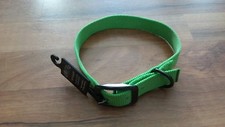 WEAVER PET 1x19" Nylon Dog collar Blue Graphite Collection Made in USA