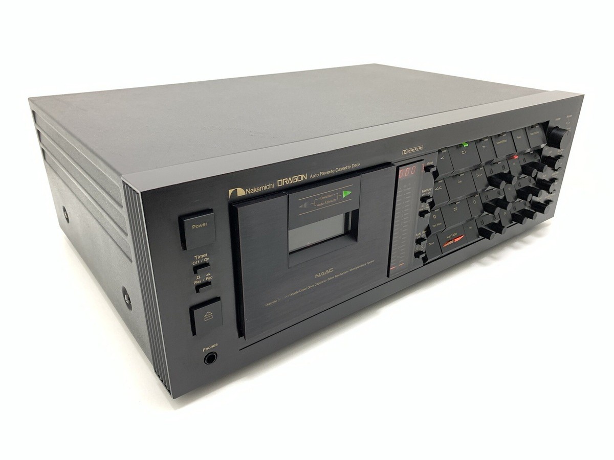NAKAMICHI DRAGON 3 Head AutoReverse Cassette Vintage 1982 Hi End