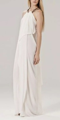 white grecian style dress