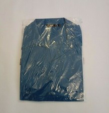 Simon Jersey Teal Blue SS Blouse Size UK 14 (120523sh)