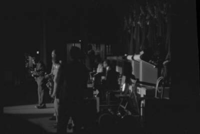Bb King Plays Guitar As He Leads His Band During A Performance At - Old Photo 2