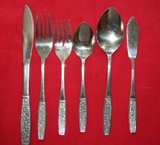 Customcraft Stainless Flatware Taiwan CUS10 pattern YOUR CHOICE $2.99