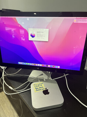 Apple Mac Mini A1347 (Late 2014) Core i5 1.4GHz 4GB/500GB HDA Mac OS X Monterey