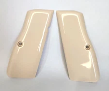 Springfield Armory SA 35,Browning High Power HP white acrylic Grips nice